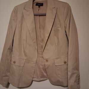 Talbots Elegant Tan Blazer